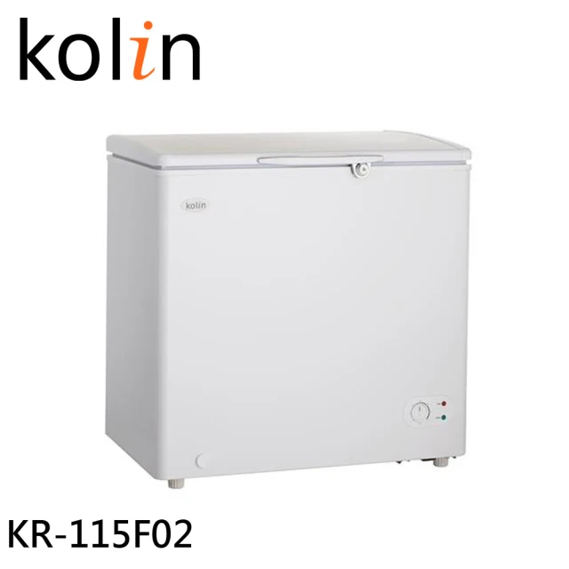 Kolin 歌林 冷藏冷凍二用臥式冷凍櫃 細閃銀(KR-13