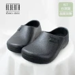 【Alberta】MIT台灣製 2cm 素色防水平底半包廚師鞋 懶人鞋 半包鞋