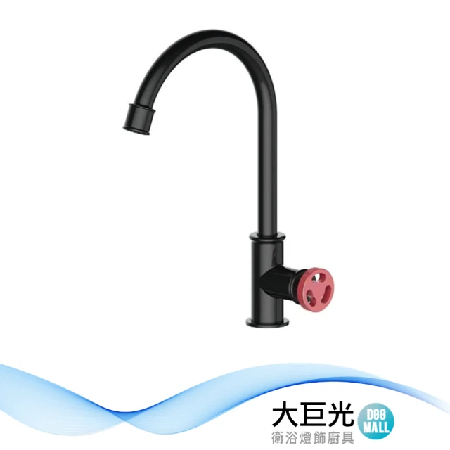 大巨光 工業風廚房立式龍頭-單冷水(D-1202MBR)