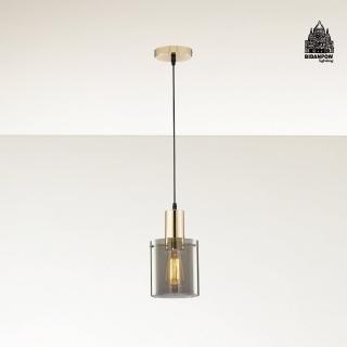 【必登堡】雪莉單吊燈 B561706(客廳燈/餐廳燈/邊幾燈/玄關燈/臥室/書房/中島/吧檯/低奢/現代)
