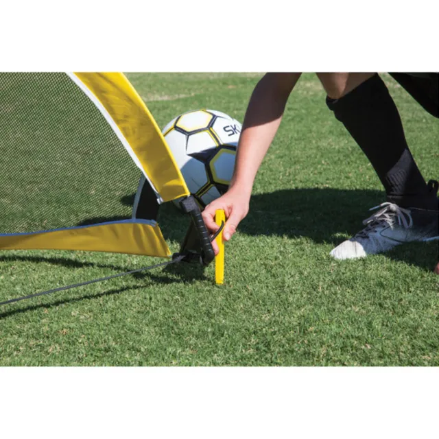 【美國 SKLZ】戶外足球網(足球網可攜式 方便攜帶 輕量摺疊網 訓練網)