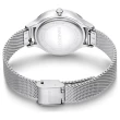 【SWAROVSKI 施華洛世奇】Octea Nova 簡約優雅腕錶(5650039/銀色33mm)