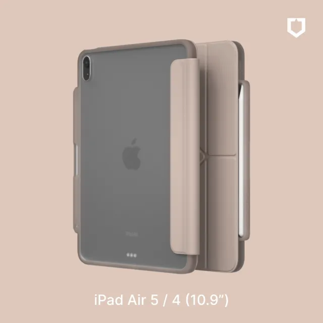 【RHINOSHIELD 犀牛盾】iPad Air 第5代/第4代 10.9吋 耐衝殼鏡頭貼組｜iPad保護殼+鏡頭保護貼