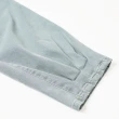 【OUWEY 歐薇】水洗抓褶直筒九分牛仔褲(藍色；S-L；3232438633)