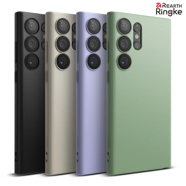 【Ringke】三星 Galaxy S23 Ultra 6.8吋 Air-S 纖薄手機保護殼 黑 紫 砂岩 綠(Rearth 軍規防摔)