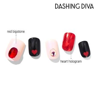 【DASHING DIVA】GLOSS頂級凝膠美甲貼(紅色氣球)