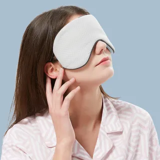 【YORI優里嚴選】溫涼雙面眼罩 冰絲眼罩 溫感眼罩(遮光睡眠眼罩 可調式眼罩 午休眼罩)