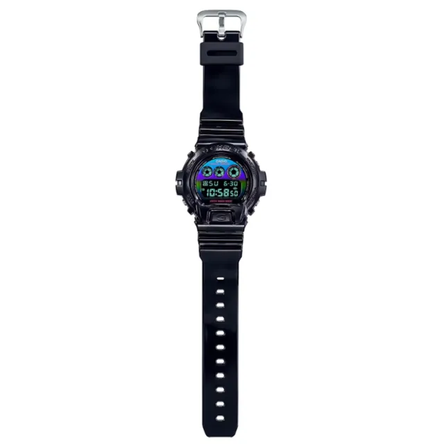 【CASIO 卡西歐】G-SHOCK 電競美學 虛擬虹光 獨特三眼 數位系列 DW-6900RGB-1_50mm