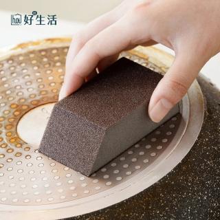 【hoi! 好好生活】懶角落金剛砂海綿擦大-2入/小-3入