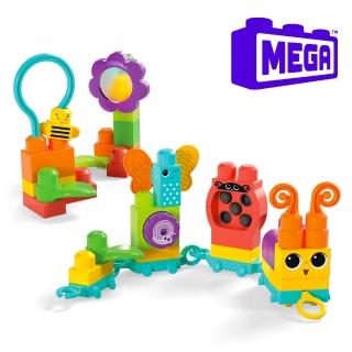 【Mega Bloks 美高積木】毛毛蟲(兒童積木/大積木/學習積木/創意DIY拚搭/男孩玩具/女孩玩具)