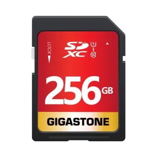 【GIGASTONE 立達】SDXC SD UHS-I U1 C10 256GB記憶卡(256G 單眼相機/攝錄影機專用記憶卡)