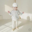 【Happy Prince】韓國製 Joy莫蘭迪純色捲邊嬰兒童中筒襪(寶寶襪子高筒襪半統襪長襪短襪)