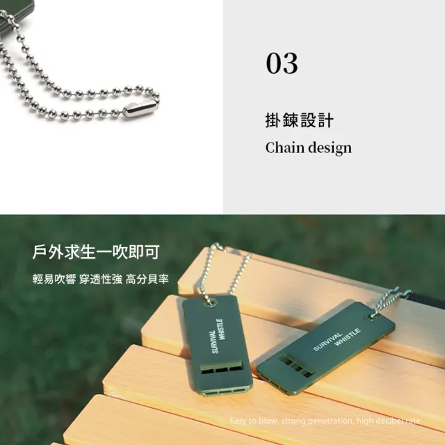 三頻戶外救生口哨10入組(防狼口哨/指揮交通/露營/登山/戶外急救哨/地震救災哨子)