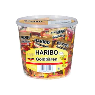 【美式賣場】HARIBO 哈瑞寶 金熊Q軟糖x2罐(1 kgx2罐)