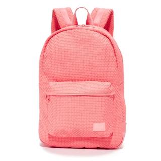 【Herschel】Lawson 高階 編織 Woven 粉紅 粉色 防水拉鍊 筆電夾層 防潑水 女生 揹包 後揹包 防水包