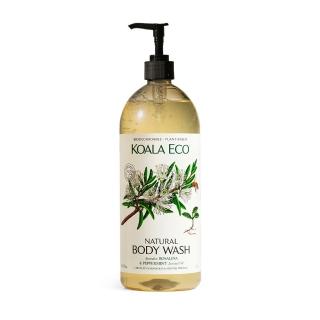 【KOALA ECO 科菈】純淨沐浴露 1000ml｜沼澤茶樹&薄荷(芳療沐浴/溫和清潔/舒緩護膚)