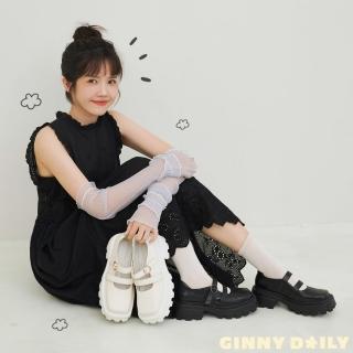 【Ann’S】ANNSTAR 居妮聯名- 日和甜酷 厚底超輕量粗帶瑪莉珍鞋6cm(黑)
