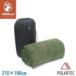 【Wildland 荒野】軍規 Polortec 抗靜電5合1睡毯《常春藤綠》P2028/毛毯/地毯/睡袋內套(悠遊山水)