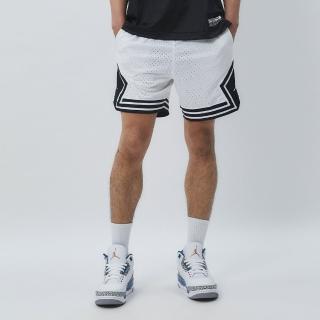 【NIKE 耐吉】AS M J DF SPRT DMND Short 男款 白色 網眼 休閒 運動 短褲 DX1488-100