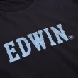 【EDWIN】男裝 人氣復刻款 情侶短袖T恤(黑色)