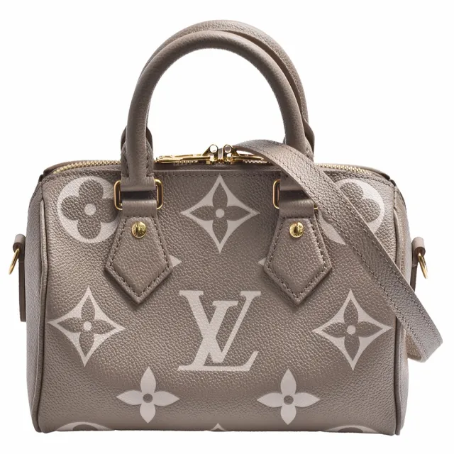 Louis Vuitton 路易威登】M46575經典Speedy Bandouli☆re 20 Empreinte