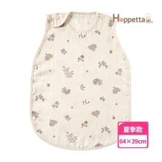 【Hoppetta】漫步森林天絲三層紗防踢背心防踢被 2-7歲(幼童日本製夏季涼感透氣舒適)