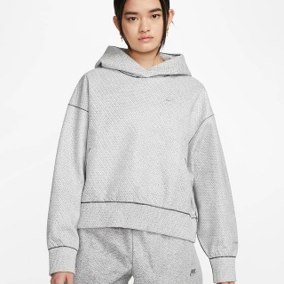 【NIKE 耐吉】連帽上衣 帽T 休閒 AS W NSW TP TFADV HOODIE NKFWD 女款 灰(DR4529084)