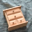 【桃花源創意工坊】小型木質創意桌面整理收納盒(家具)