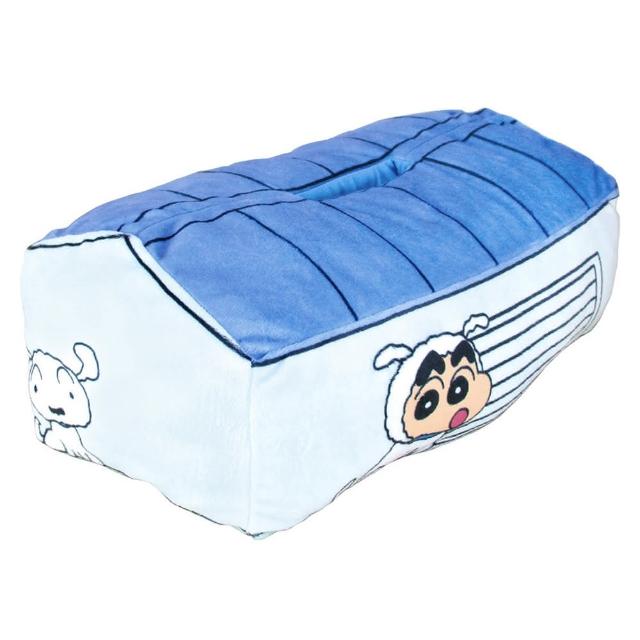 【T’S FACTORY】蠟筆小新 造型絨毛面紙套 小白的家(生活雜貨)