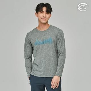 【ADISI】男圓領涼感智慧纖維速乾長袖圖T AL2311045(吸濕排汗 快乾 單向導濕 彈性 排汗衣)