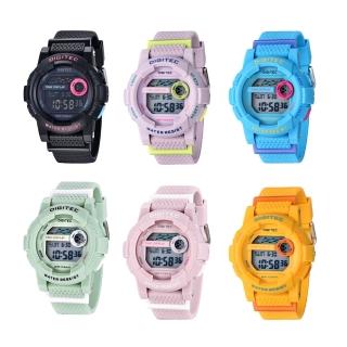 DIGITEC 數碼科技 BDG-7073T 經典時尚多功能休閒電子錶 繽紛顏色選擇 防水
