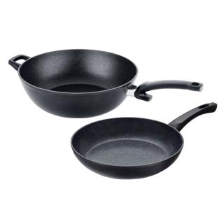 【Fissler】新居入厝組I(中式炒鍋28CM+標準平煎鍋24CM)