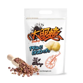 【大眼蝦 蝦肉餅】四川椒麻 袋裝蝦餅 100g x3入組(四川椒麻x1+口味任選2入)