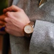 【agnes b.】marcello 系列手寫時標簡約腕錶 手錶 指針錶 禮物(VJ21-KCP0J/BH8066J1)