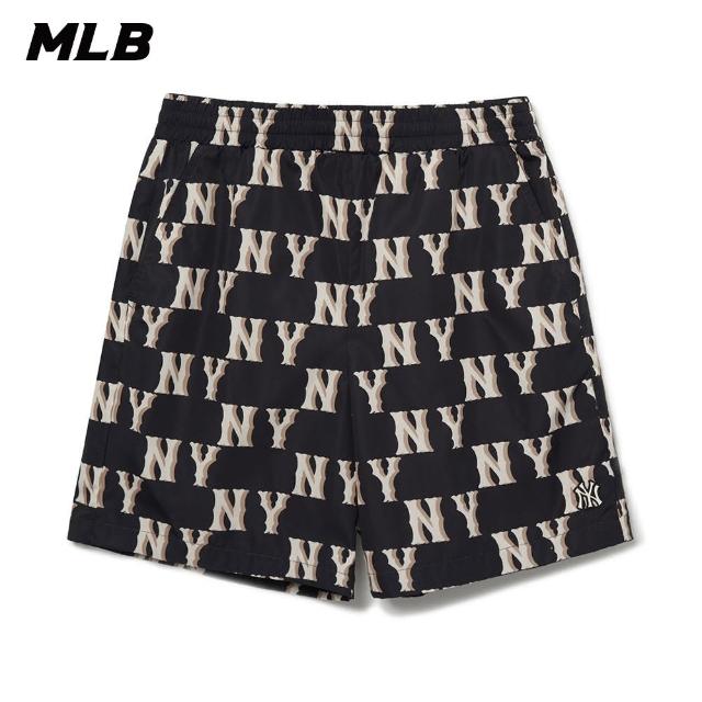 【MLB】休閒短褲 MONOGRAM系列 紐約洋基隊(3ASMM0133-50BKS)