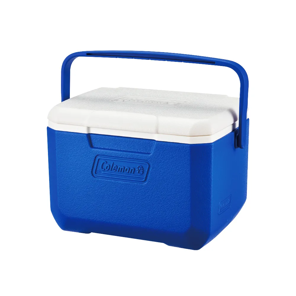 【Coleman】TAKE 6冰箱 / 海洋藍 / CM-33009(手提冰桶 戶外冰桶 保冷箱)