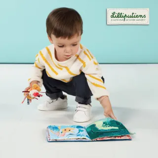 【Lilliputiens】生活布書-傑克和他的朋友| 寶寶布書 聲響書 情境書