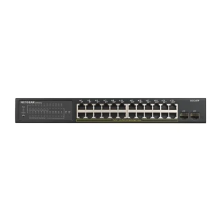 【NETGEAR】24埠 Gigabit 190W PoE供電 智能網管 商用 金屬殼 網路交換器 (GS324TP)