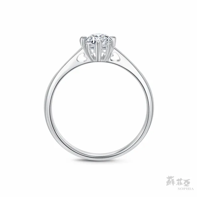 【蘇菲亞珠寶】1.00克拉 FVVS1 費洛拉S  鑽石戒指