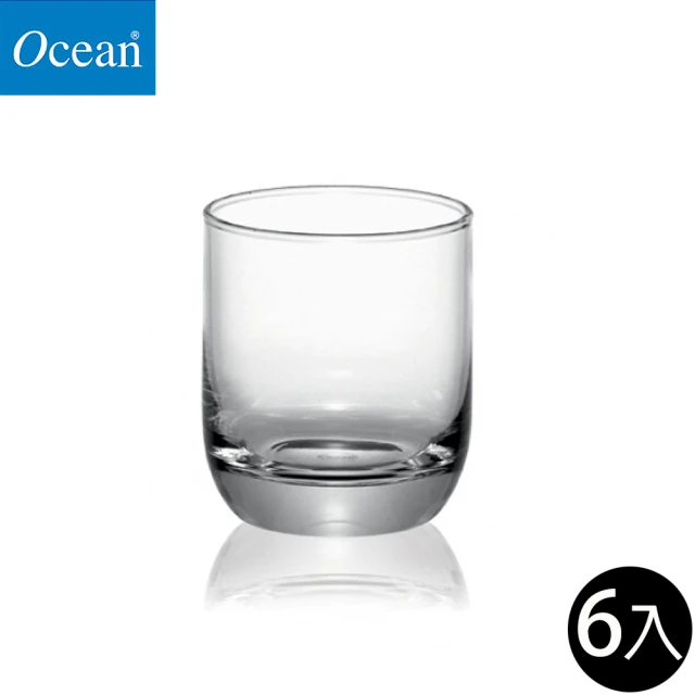 【Ocean】威士忌杯 305ml 6入組 TOP系列(威士忌杯 玻璃杯 水杯 飲料杯)