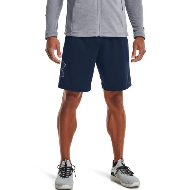 【UNDER ARMOUR】UA官方直營 男 Tech運動短褲 _1306443-409(學院藍)