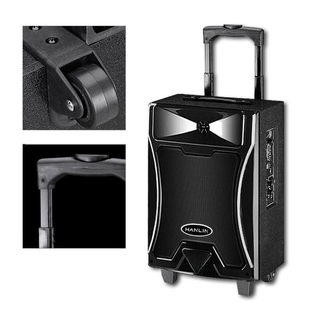 HANLIN GDP85 是一款高價效比的重低音音響，支援藍芽遙控功能，並可插入記憶卡、USB 或 AUX 裝置使用。具備其他音質認證，適用於多種場景，提供優質低音體驗。