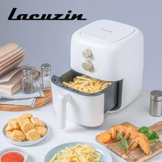 【Lacuzin】智慧萬用氣炸鍋 LCZ0101WT(珍珠白/組合用)