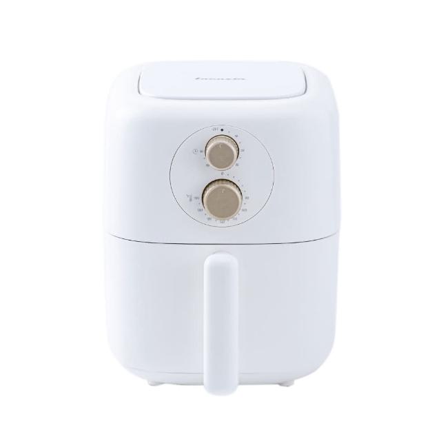 【Lacuzin】智慧萬用氣炸鍋 LCZ0101WT(珍珠白/組合用)