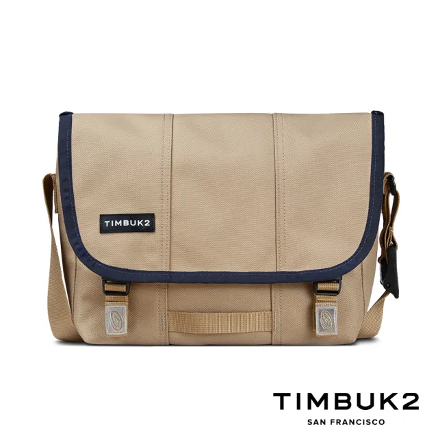 【Timbuk2】Classic Messenger Cordura Eco 11 吋經典郵差包(米色/撞色邊)