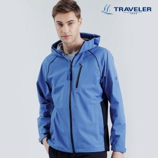 【TRAVELER 旅行者】男款Gore Tex Paclite防水抗UV外套_231TR101(防水外套/GORE TEX)