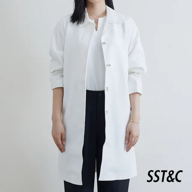 【SST&C 超值限定_CM】#限量形象款 綁帶風衣外套8162105001