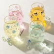 【SANRIO 三麗鷗】金邊透明玻璃杯 山姆企鵝(餐具雜貨)