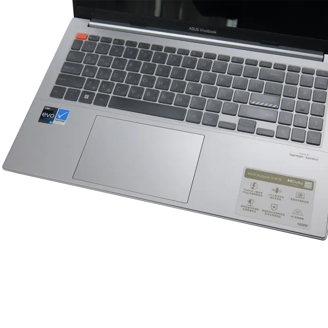 【Ezstick】ASUS Vivobook S15 OLED S5504 S5504VA 奈米銀抗菌TPU 鍵盤保護膜(鍵盤膜)