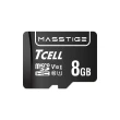 【TCELL 冠元】5入組-MASSTIGE C10 microSDHC UHS-I U1 80MB 8GB 記憶卡